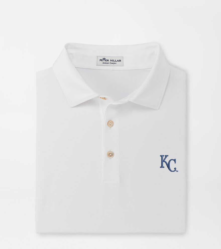 Kansas City Royals Solid Performance Jersey Polo image number 1