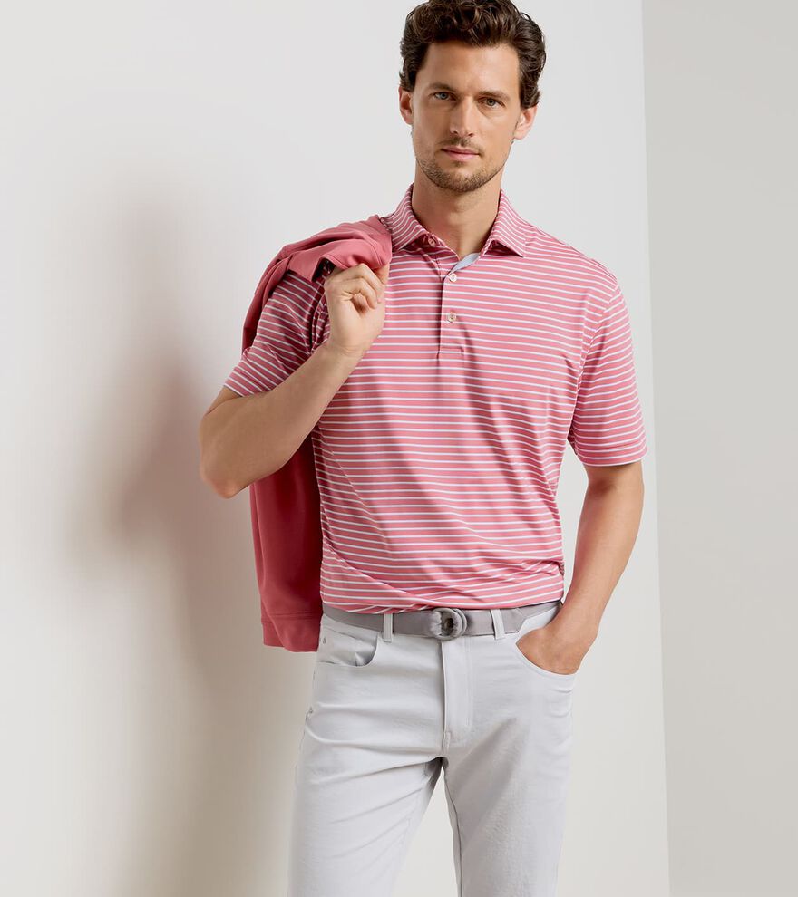 Dunnes Performance Jersey Polo - Alternate Image 1