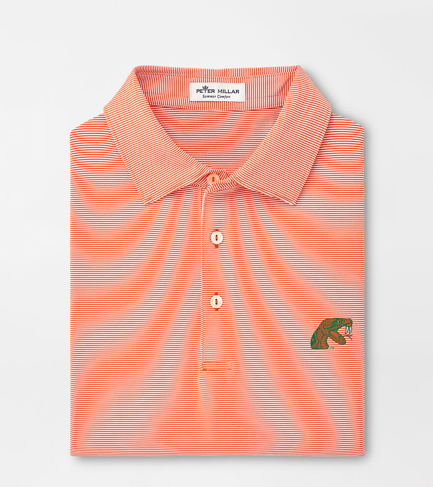 Florida A&M Jubilee Stripe Performance Polo image number 1