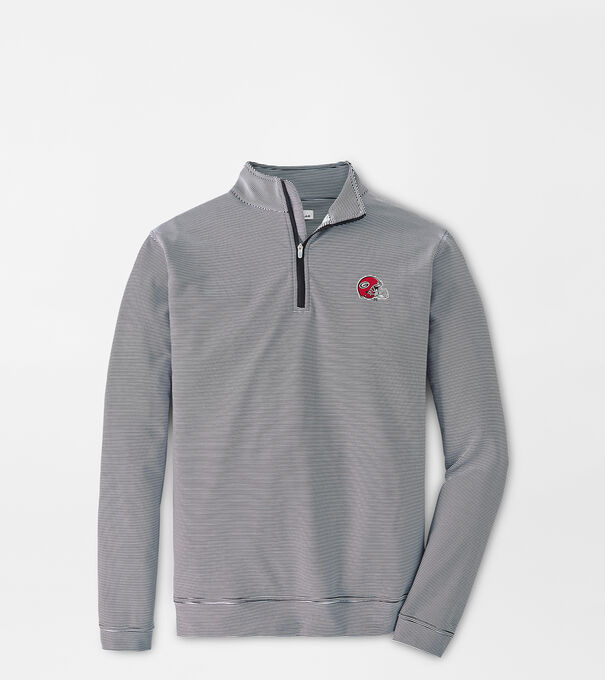 Georgia Helmet Perth Sugar Stripe Performance Quarter-Zip