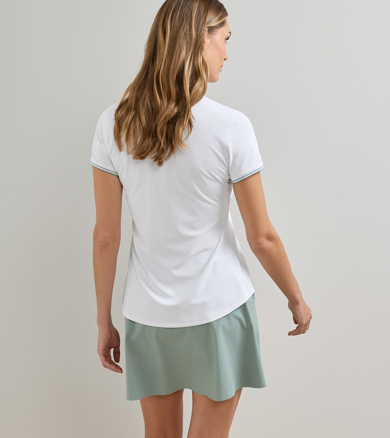 Canterbury Tipped Sport Mesh Short Sleeve Polo | Women's Tops
