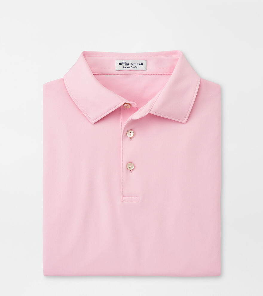 Solid Performance Jersey Polo (Sean Self Collar) image number 1