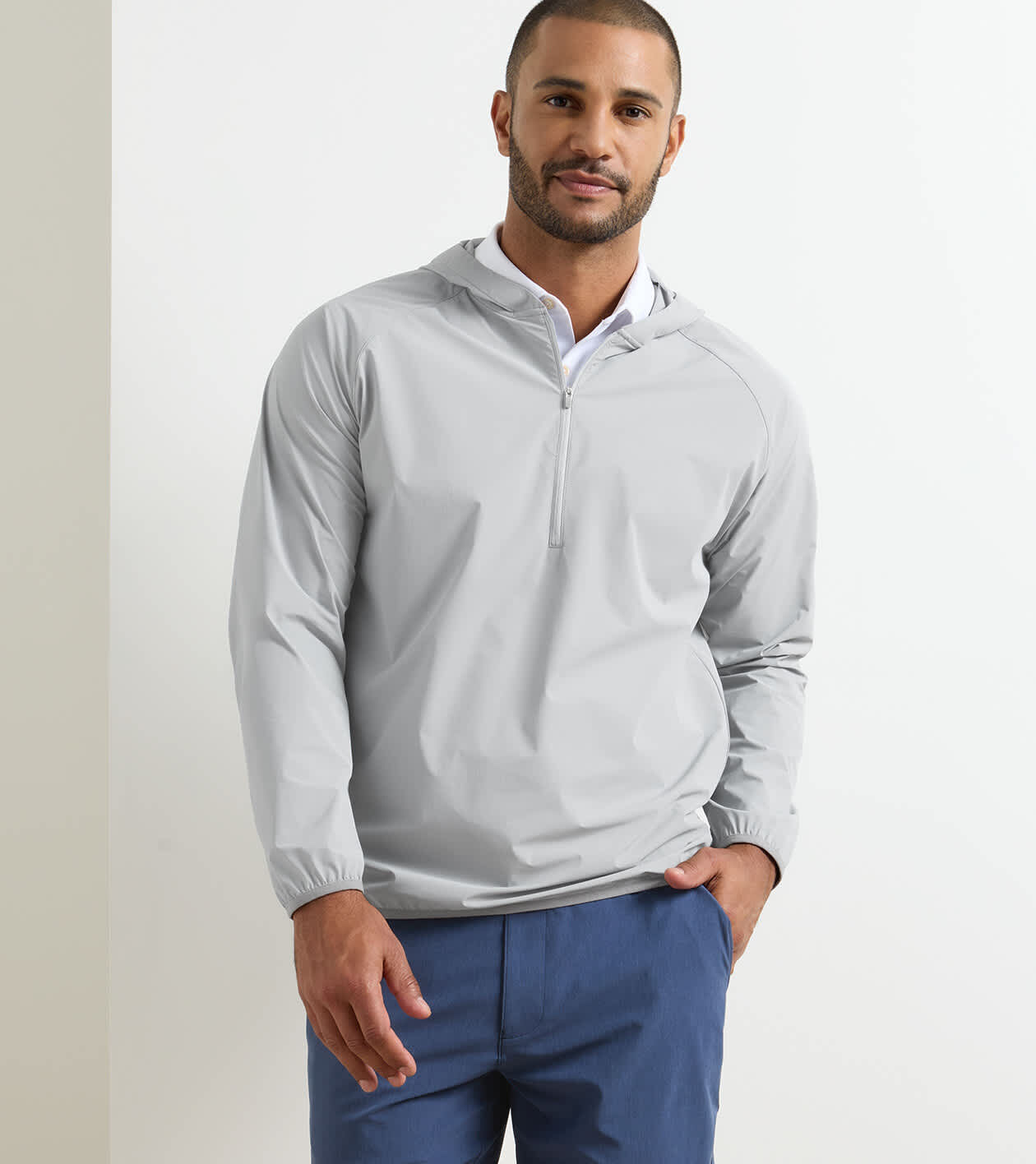 Featherweight Hooded Sun Shell | Men's Hoodies | Peter Millar