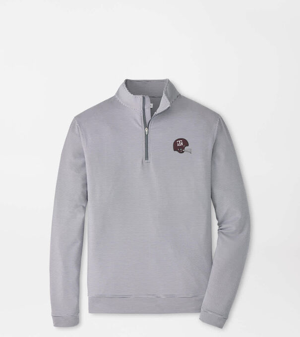 Texas A&M Vault Perth Sugar Stripe Performance Quarter-Zip