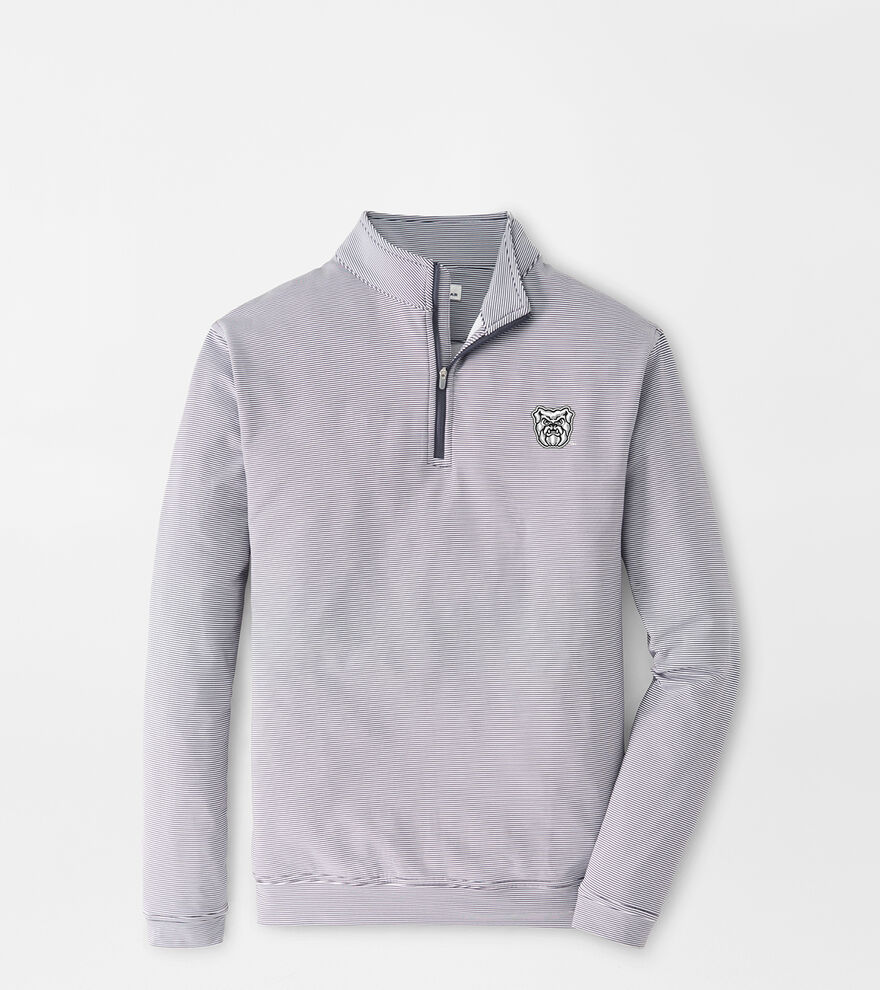 Butler Perth Sugar Stripe Performance Quarter-Zip image number 1