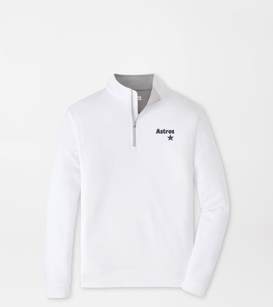 Cooperstown Houston Astros Perth Performance Quarter-Zip image number 1