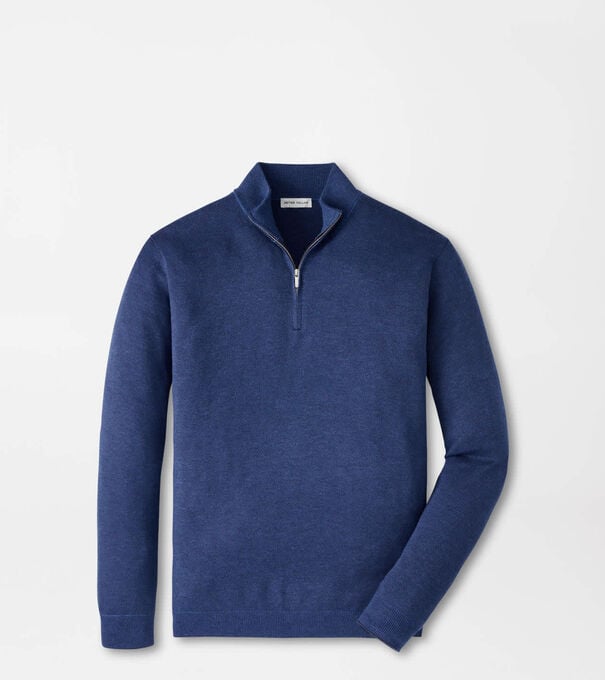 Coolspun Lite Birdseye Quarter Zip Sweater