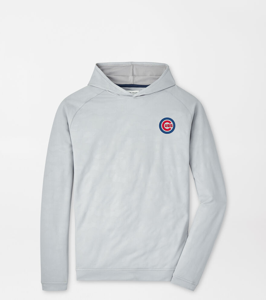 Chicago Cubs Pine Logo Camo Performance Hoodie image number 1