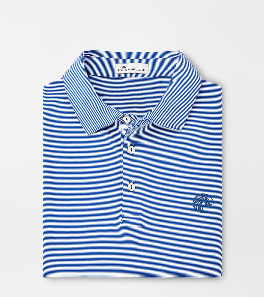 Fayetteville State Jubilee Stripe Performance Polo image number 1