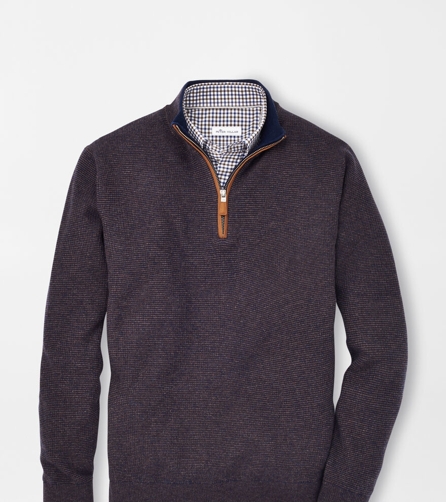 Wool-Cashmere Quarter-Zip Sweater image number 1
