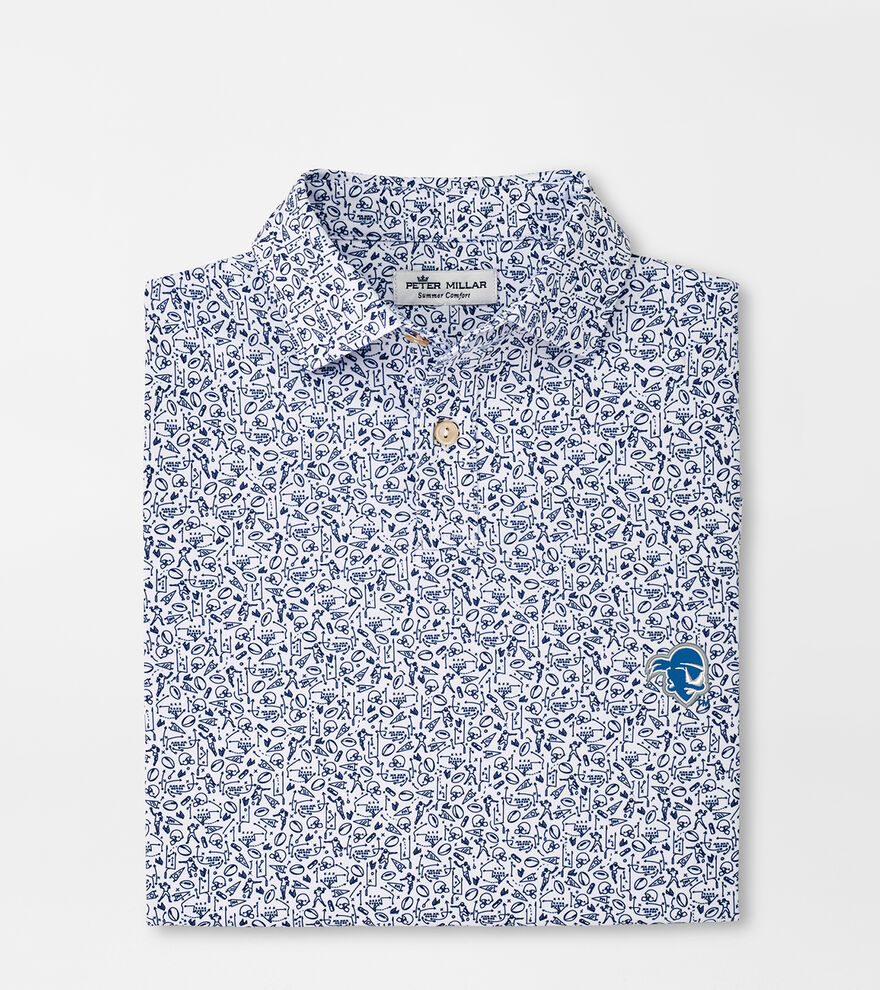 Seton Hall Youth Performance Jersey Polo image number 1