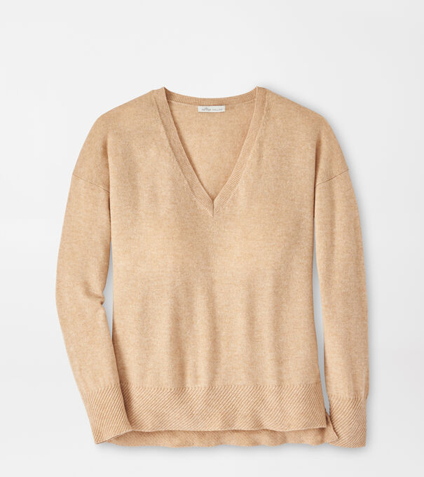 Artisan Crafted Cashmere V-Neck Sweater