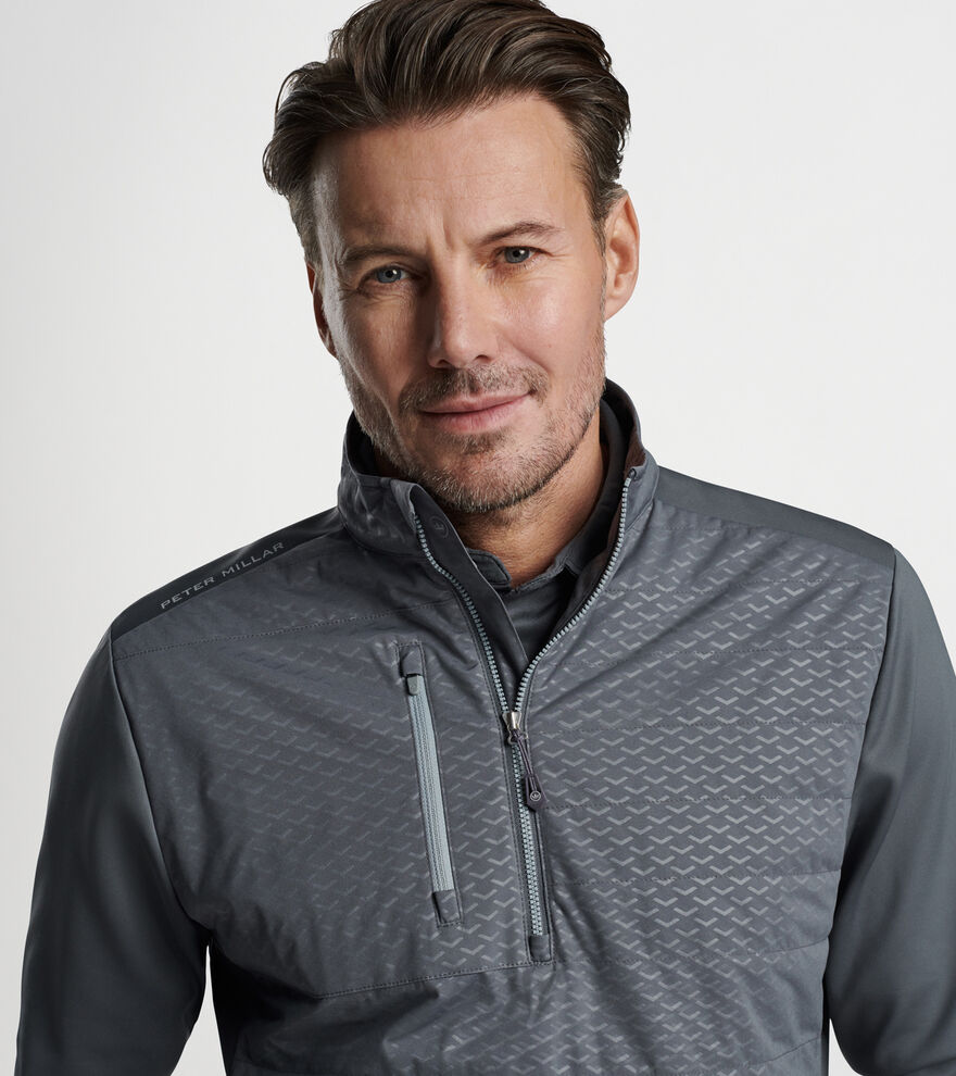 Weld Elite Arrow Emboss Hybrid Half-Zip image number 6