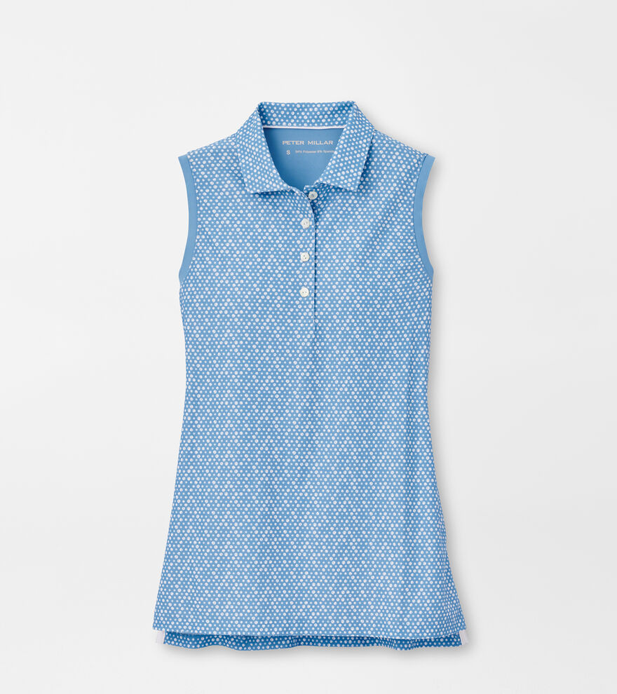 Sleeveless Banded Button Polo Women's Polo Shirts Peter Millar