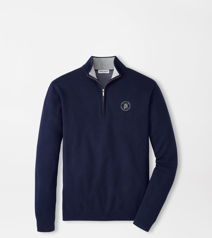 126th U.S. Open Coolspun Lite Cotton Quarter-Zip Sweater image number 2