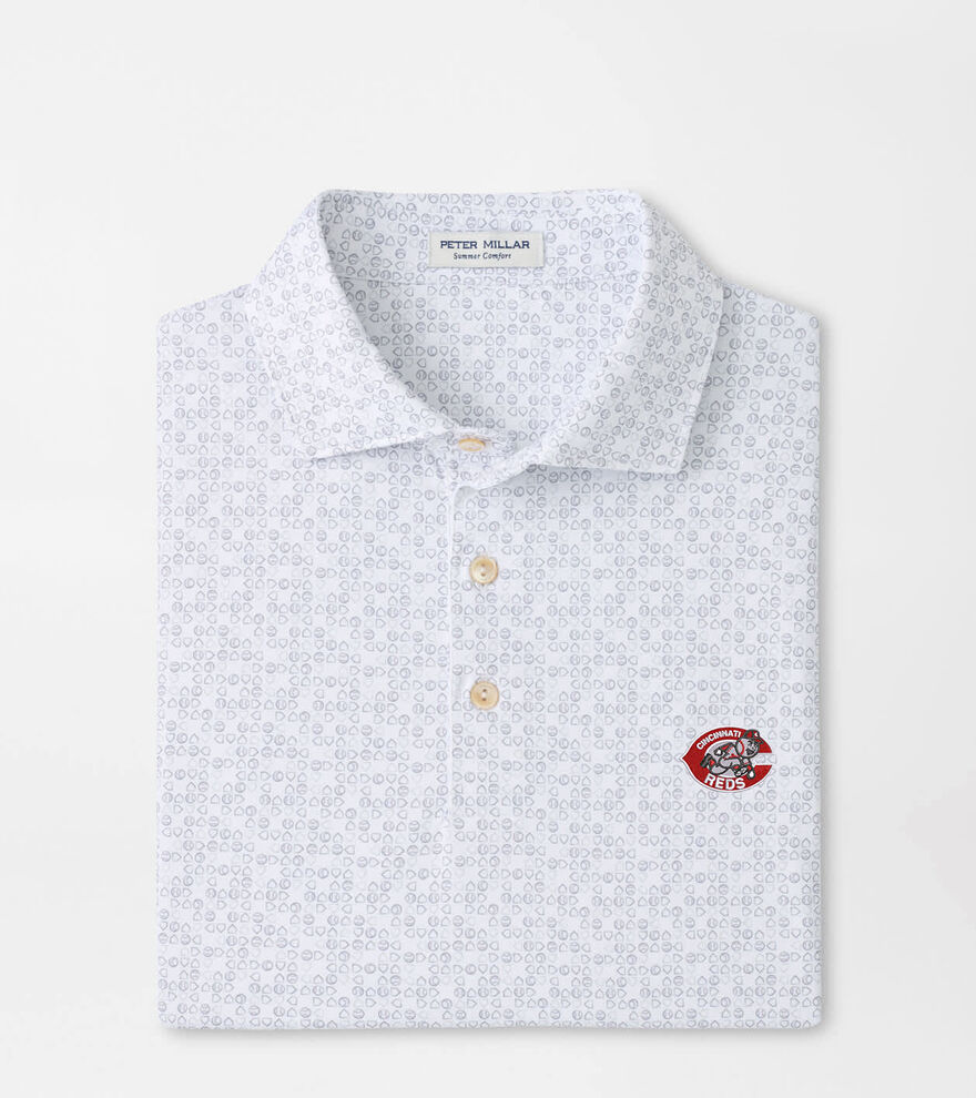 Cooperstown Cincinnati Reds Bases Loaded Performance Jersey Polo