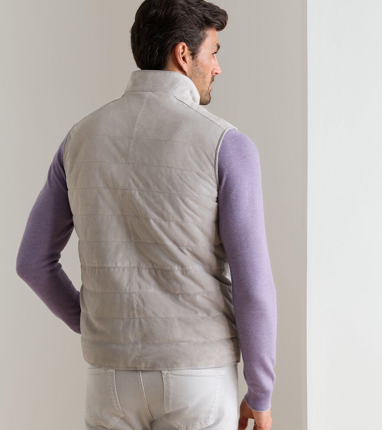 Featherweight Suede Vest | Men's Vests | Peter Millar