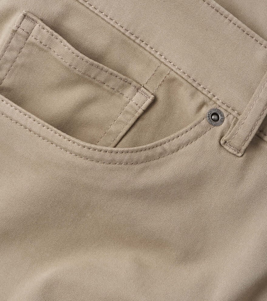 Signature Sateen Five-Pocket Pant image number 5