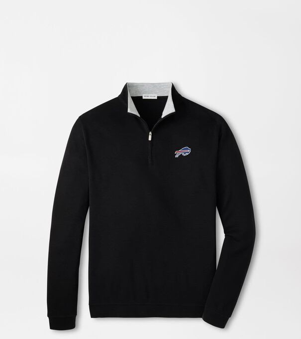 Buffalo Bills Crown Comfort Quarter-Zip Pullover