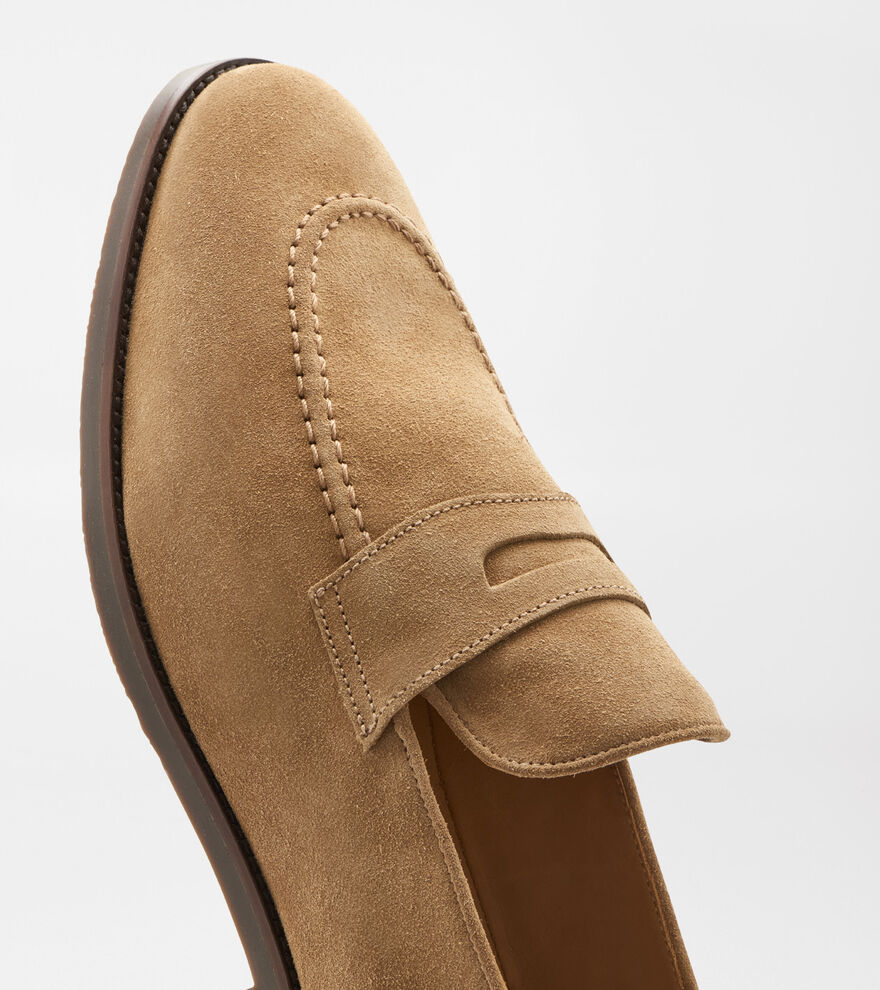 Madison Suede Penny Loafer - Alternate Image 6