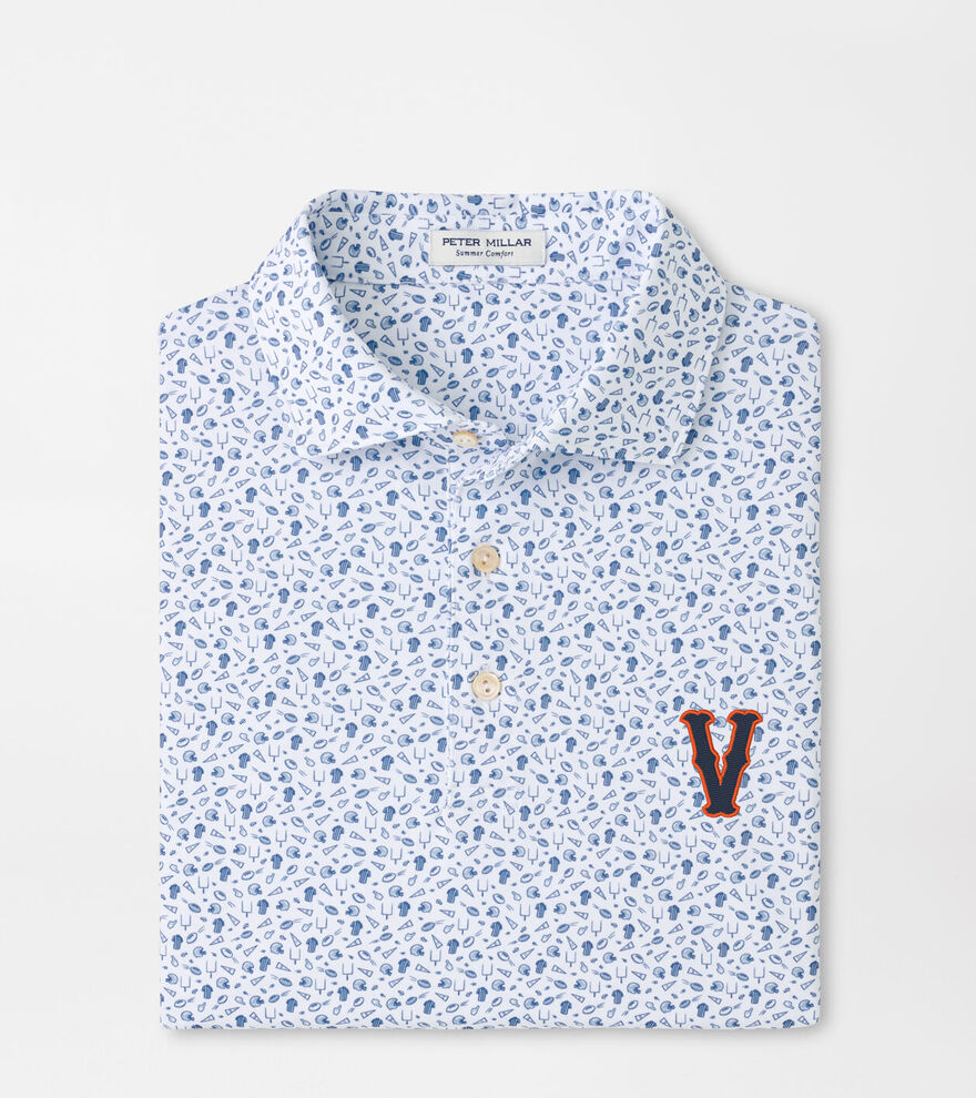 Virginia Vault Kick Off Performance Jersey Polo image number 1