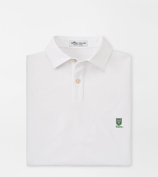 Tulane Youth Solid Performance Jersey Polo