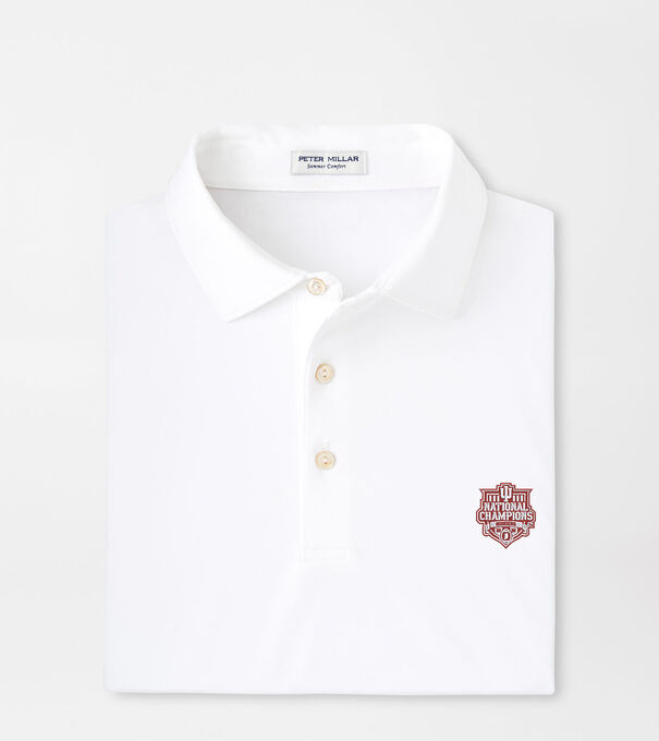 Indiana National Champions Solid Performance Jersey Polo