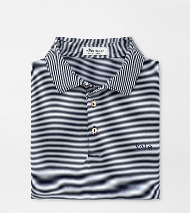 Yale Jubilee Stripe Performance Polo