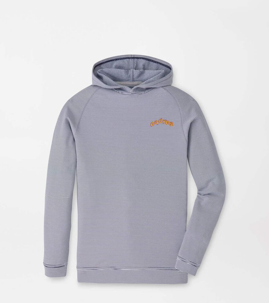 Cooperstown San Diego Padres Pine Youth Sugar Stripe Performance Hoodie