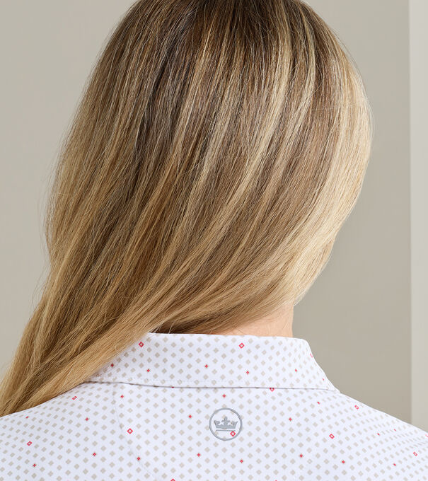 Diamond In The Rough Short Sleeve Jersey Polo - Alternate Image 1