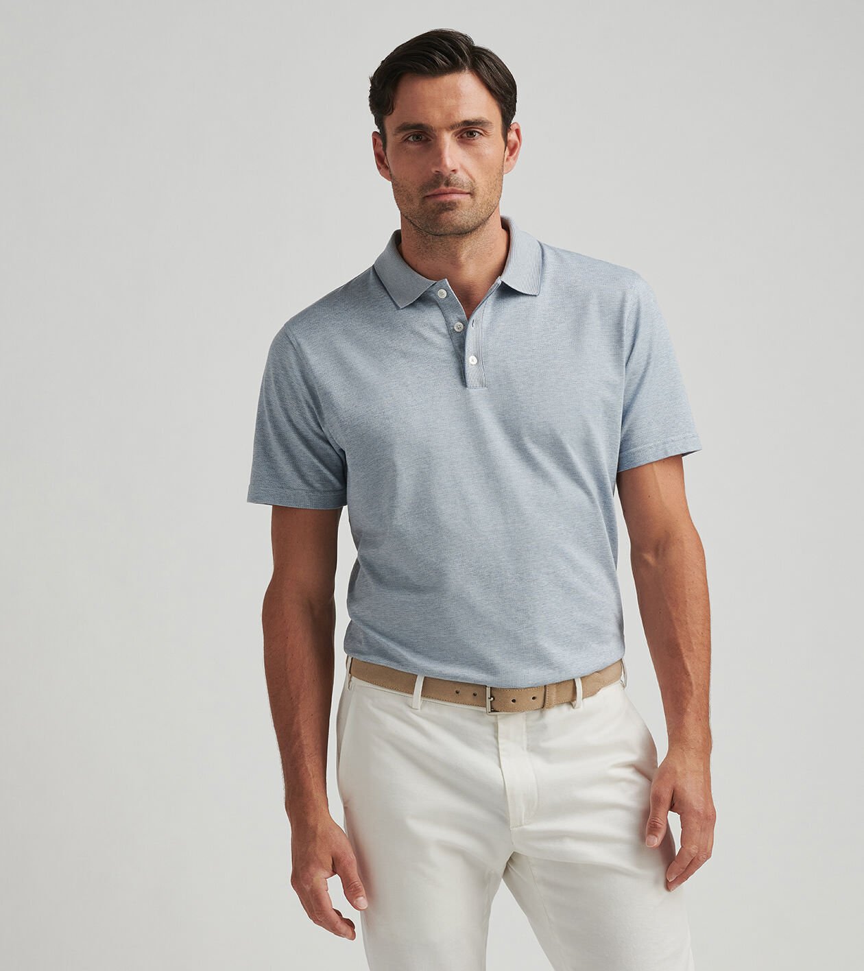 Barnes Knit Polo | Men's Polos | Peter Millar