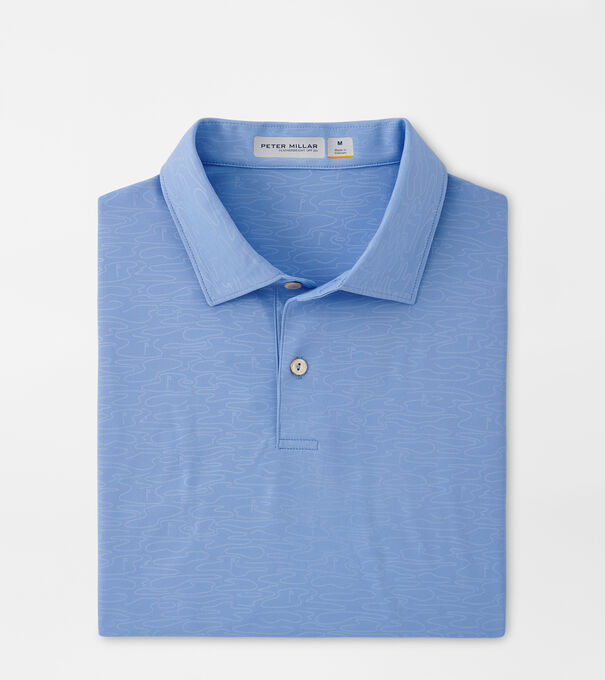 Featherweight Course Camo Polo