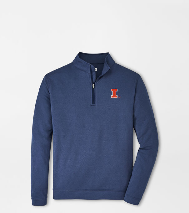 Illinois Perth Mélange Performance Quarter-Zip