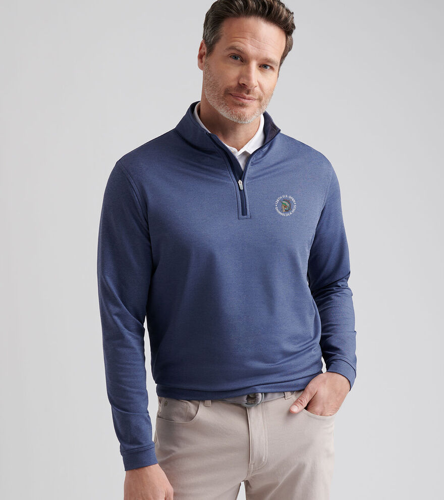 126th U.S. Open Perth M&eacute;lange Performance Quarter-Zip image number 2