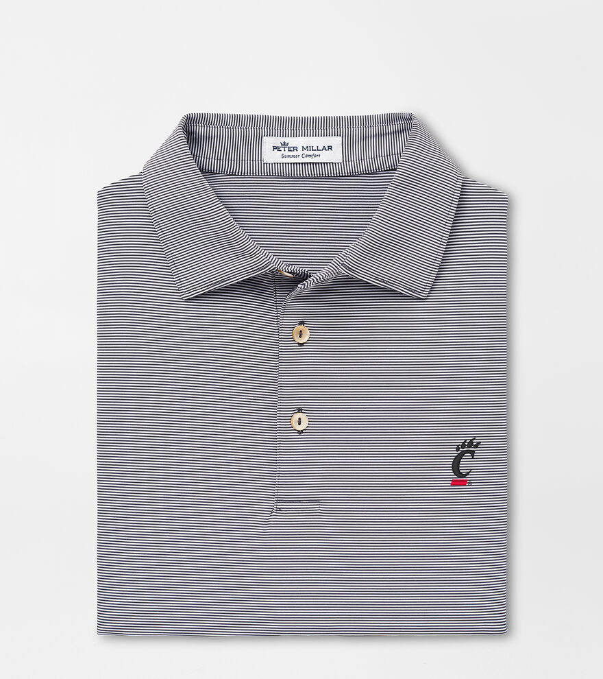 Cincinnati Jubilee Stripe Performance Polo image number 1