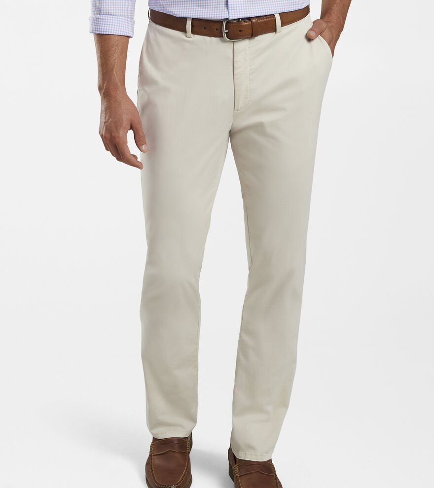 Crown Soft Flat-Front Trouser image number 2