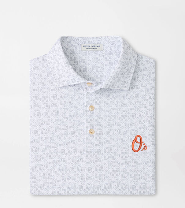 Cooperstown Baltimore Orioles Bases Loaded Performance Jersey Polo
