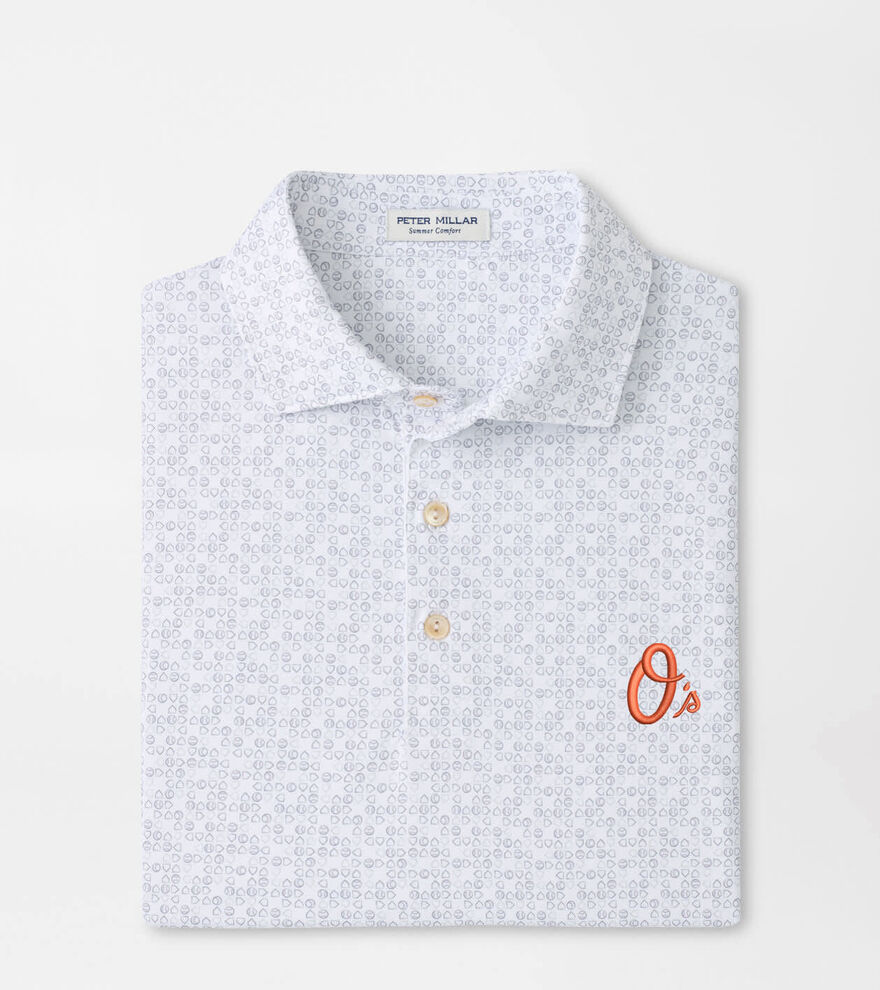 Cooperstown Baltimore Orioles Bases Loaded Performance Jersey Polo