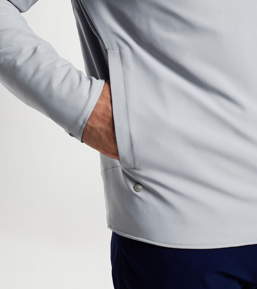 Approach Insulated Half-Snap Shirt | Men's Jackets & Coats | Peter Millar