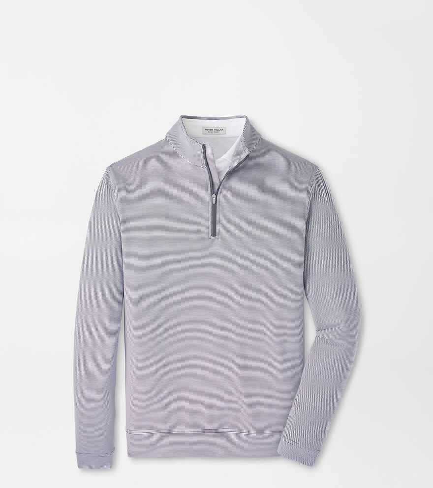 Perth Sugar Stripe Performance Quarter-Zip | Men's Pullovers & T-Shirts ...