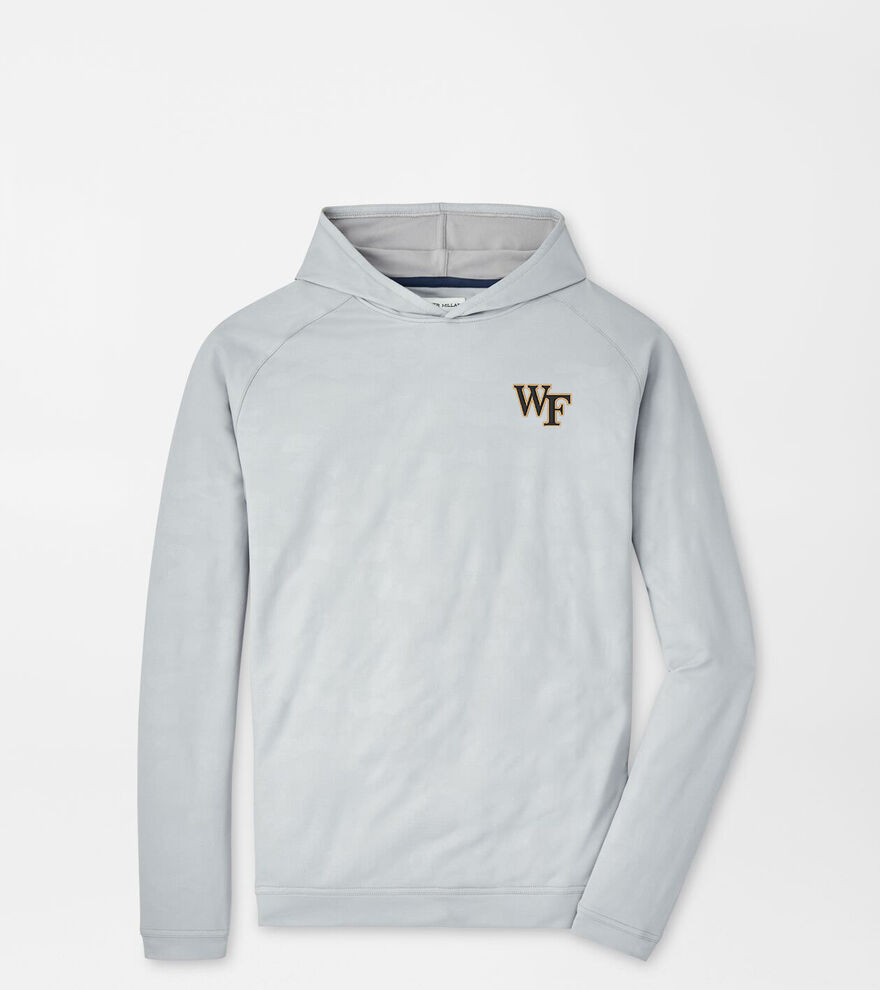 Wake Forest Pine Logo Camo Performance Hoodie image number 1
