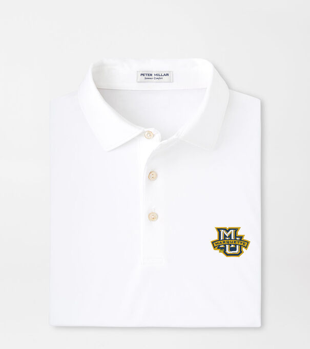 Marquette Solid Performance Jersey Polo