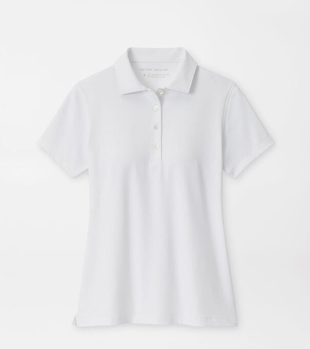 Women's Short Sleeve Button Polo