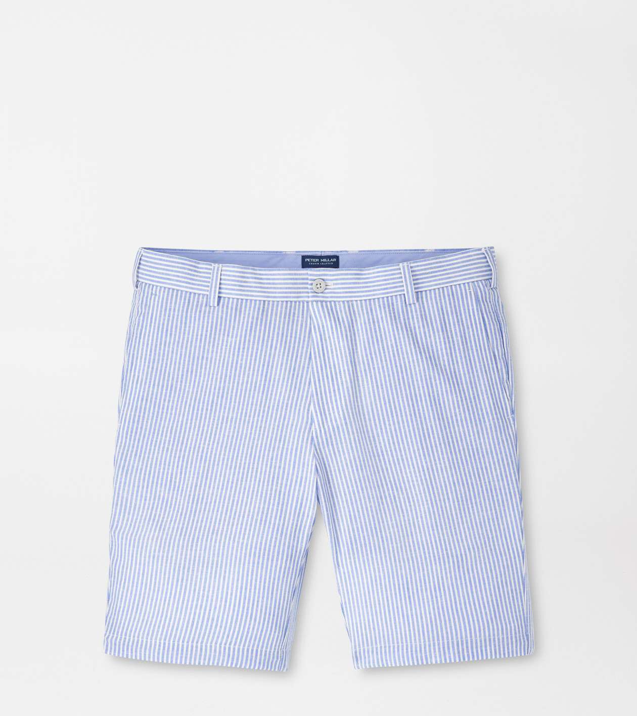 Surge Linen-Blend Stripe Performance Short Men's Shorts | Peter Millar