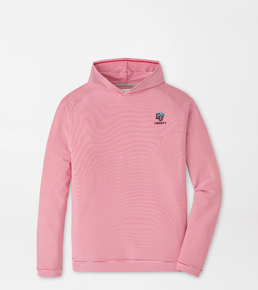 Liberty University Pine Sugar Stripe Performance Hoodie image number 1
