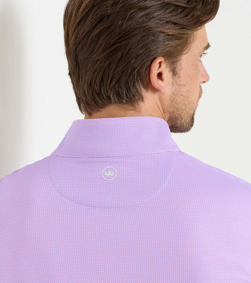 Perth Basketweave Performance Quarter-Zip - Alternate Image 3