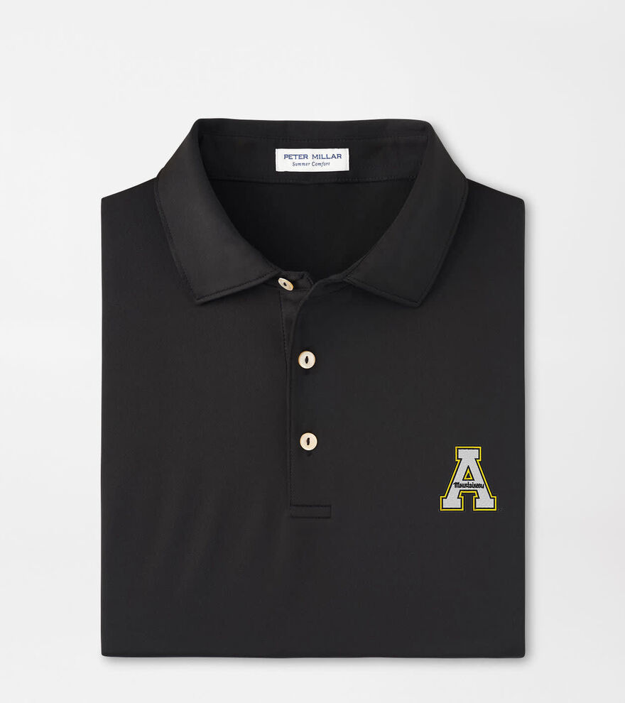 Appalachian State Solid Performance Jersey Polo