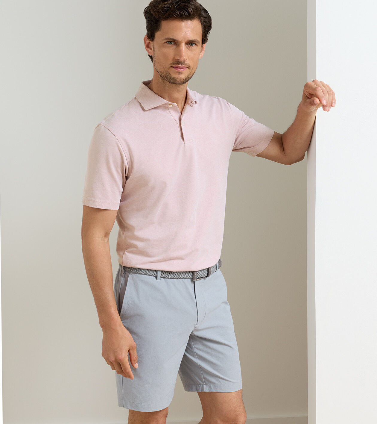 Albatross Cotton-Blend Piqué Polo | Men's Polos | Peter Millar