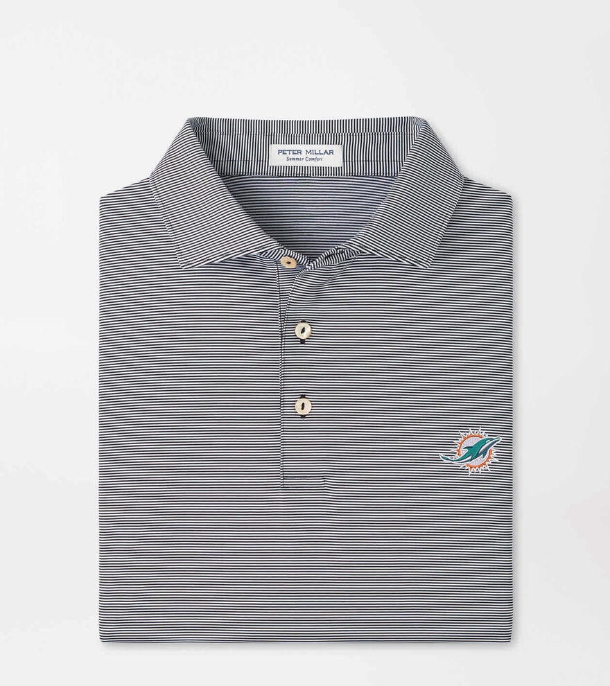 Miami Dolphins Jubilee Performance Jersey Polo image number 1