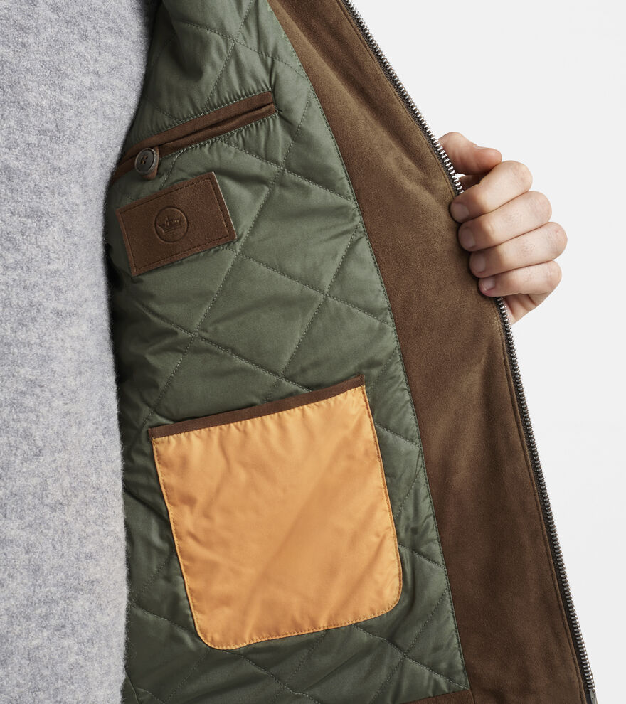 Suede & Wool Vest image number 7